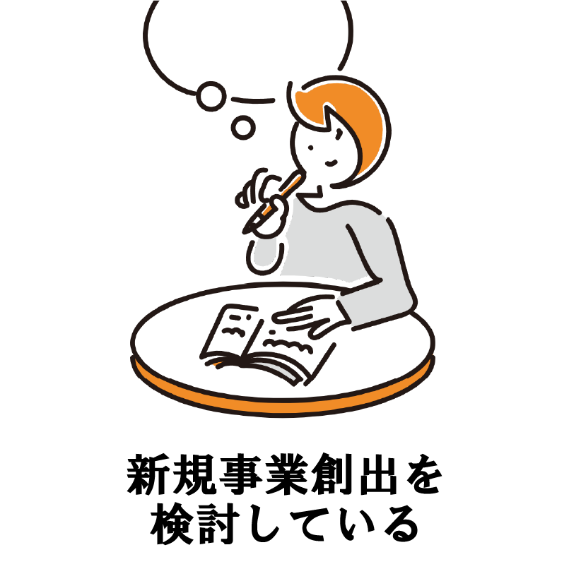 新規事業創出を検討している